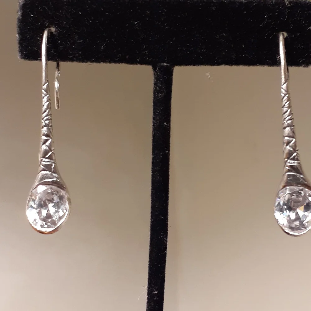 SILPADA 2382 925 Falling Star CZ Earrings